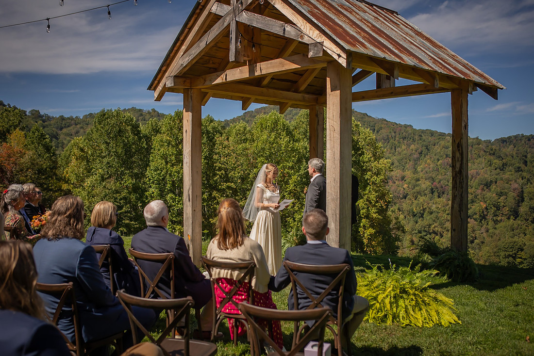 Asheville Wedding Photographer | The Heavens Venue