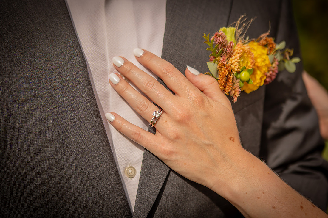 Bride and Groom Portraits | Bridal Portraits | Asheville Wedding Photographer
