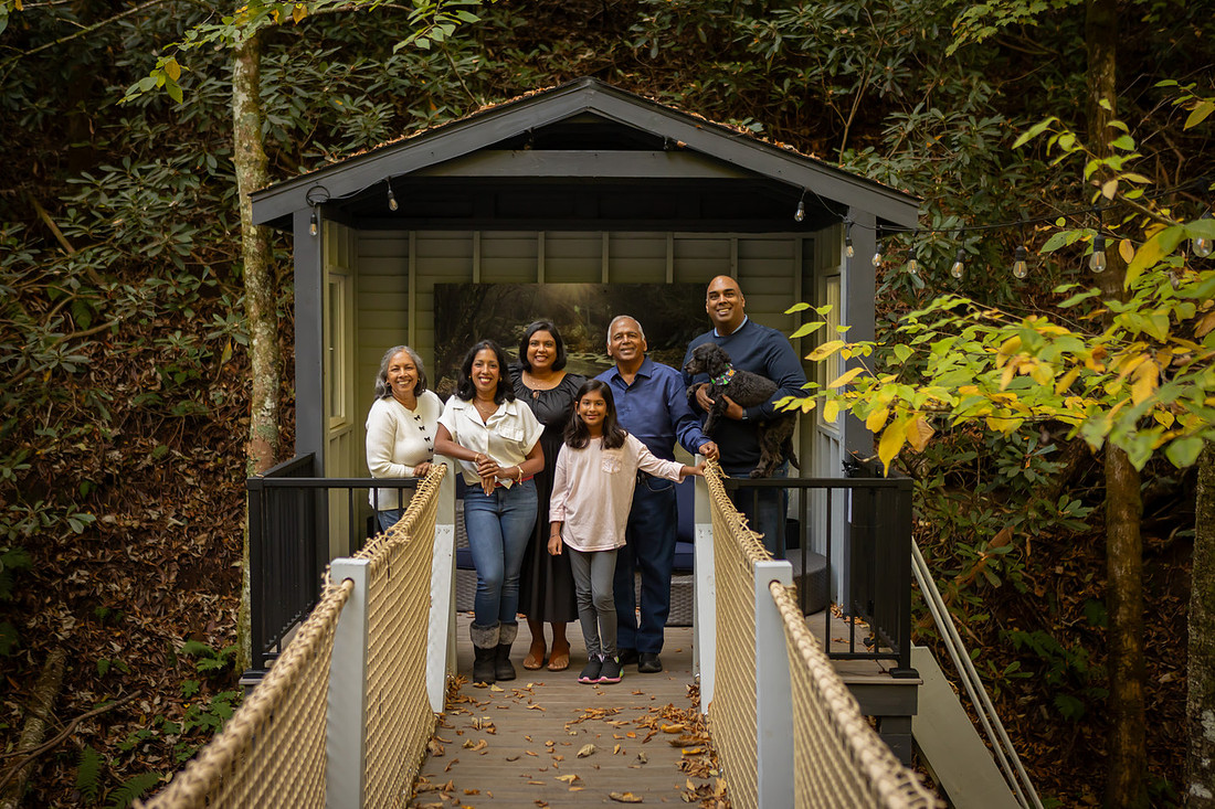 Family Photos at AirBnb | Asheville Photographer