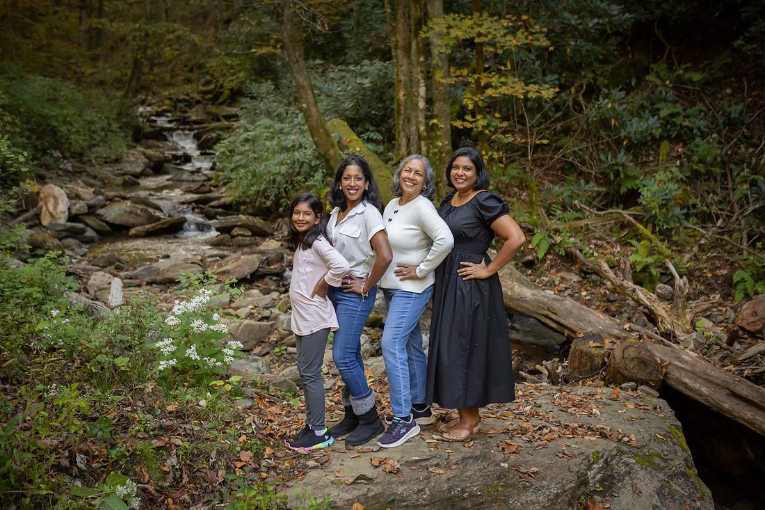 Playful Outdoor Family Photos | Asheville Photographer