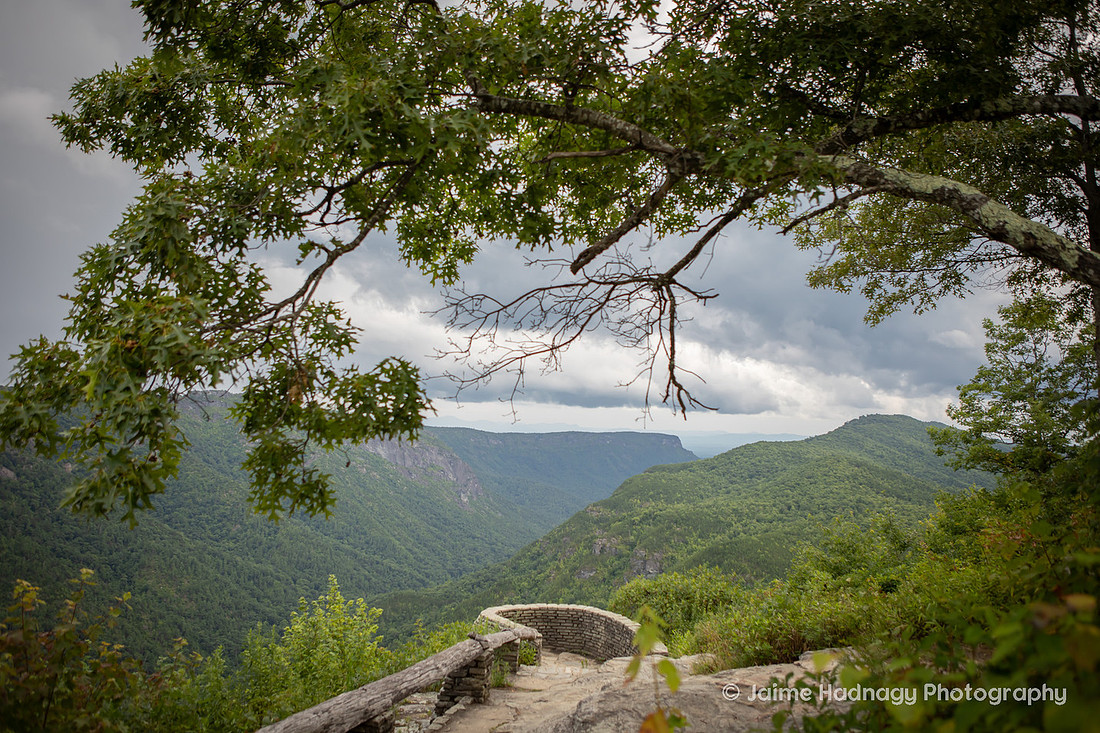Wedding at Wiseman's View in Linville NC | Asheville Elopement Photographer