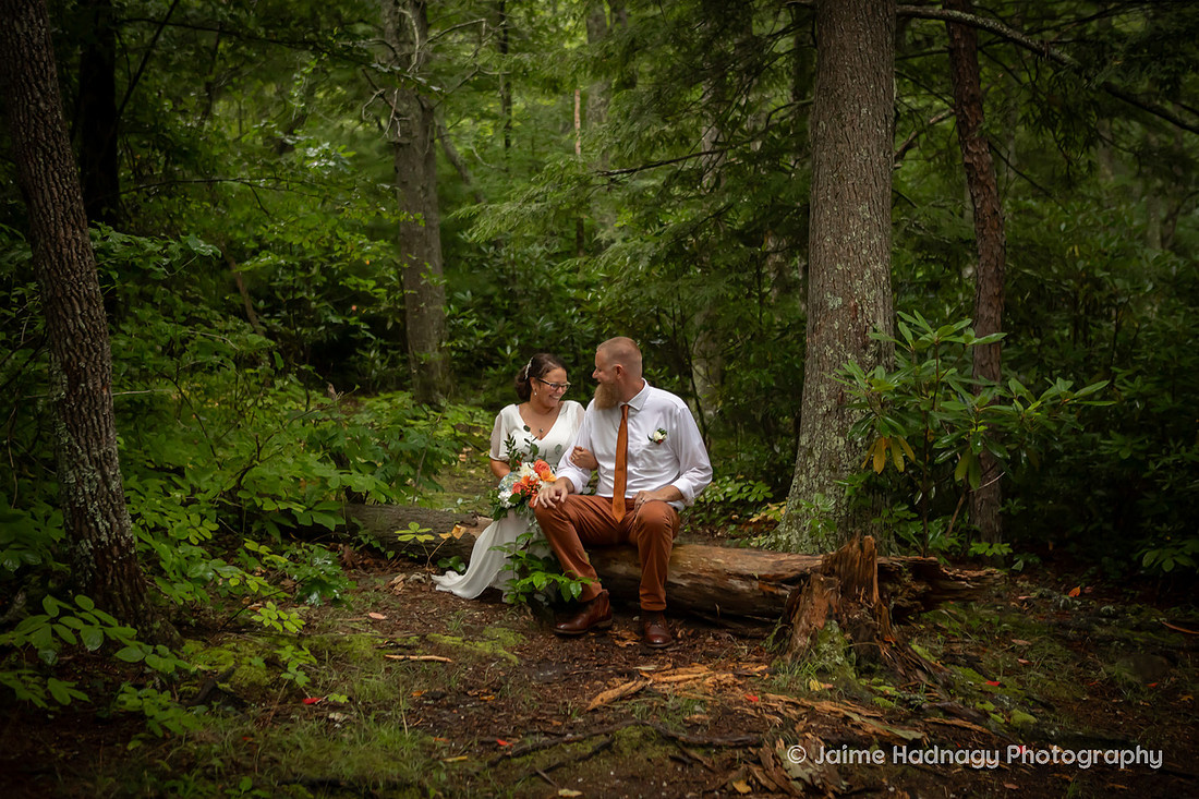 Nature Adventure Elopement  Near Asheville | Photographer