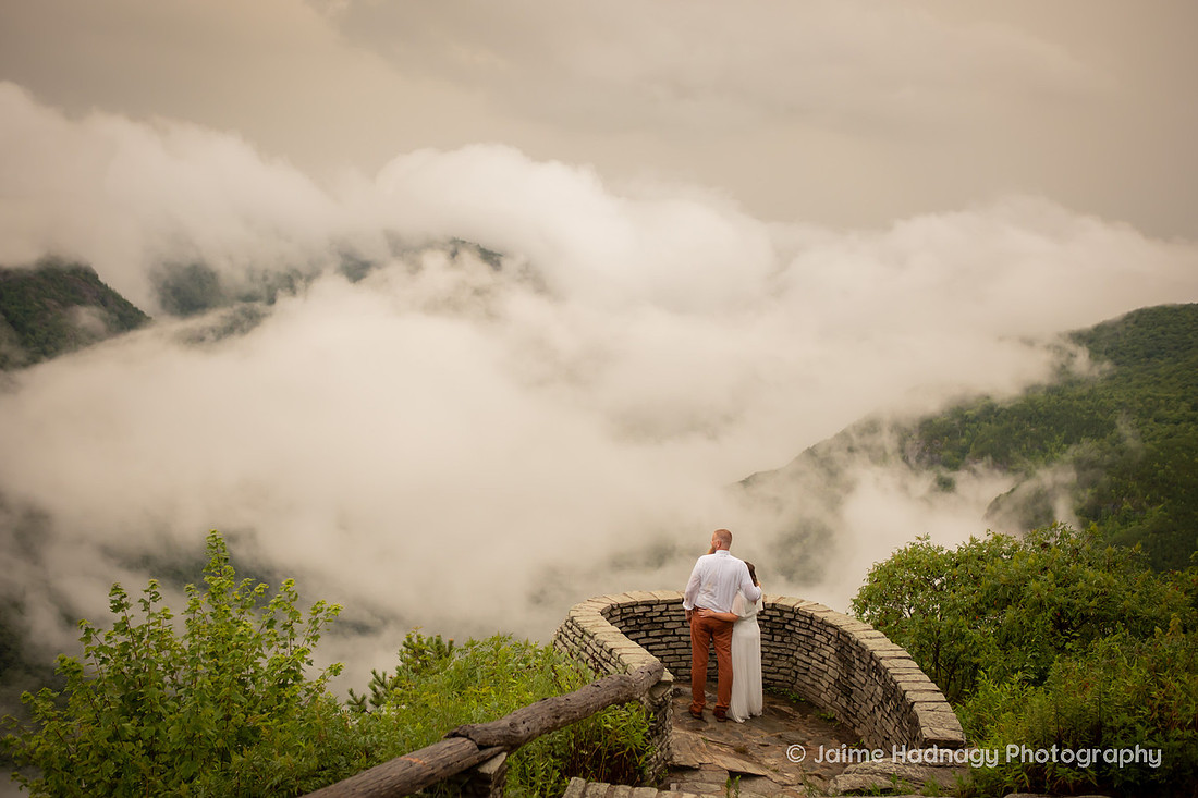 Nature Adventure Elopement  Near Asheville | Photographer