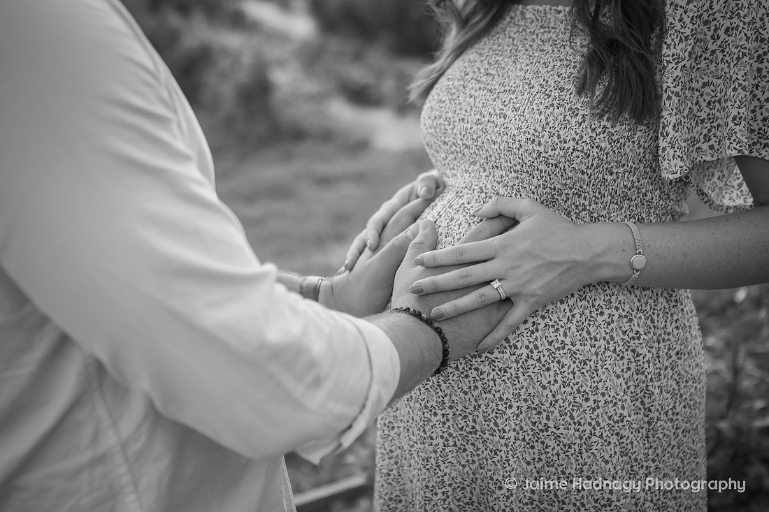 Maternity Photography Session at Flower Farm in Western North Carolina | Asheville Family Photographer