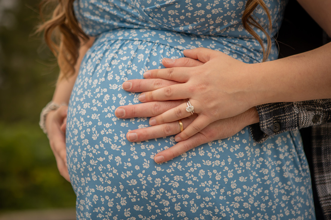 Pregnant Belly with both parents hands