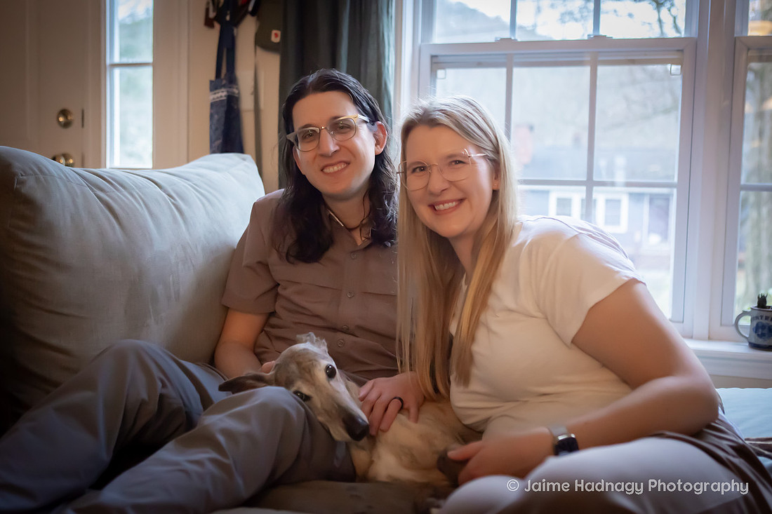 Family Dog Photoshoot in Home | Asheville Pet Photographer