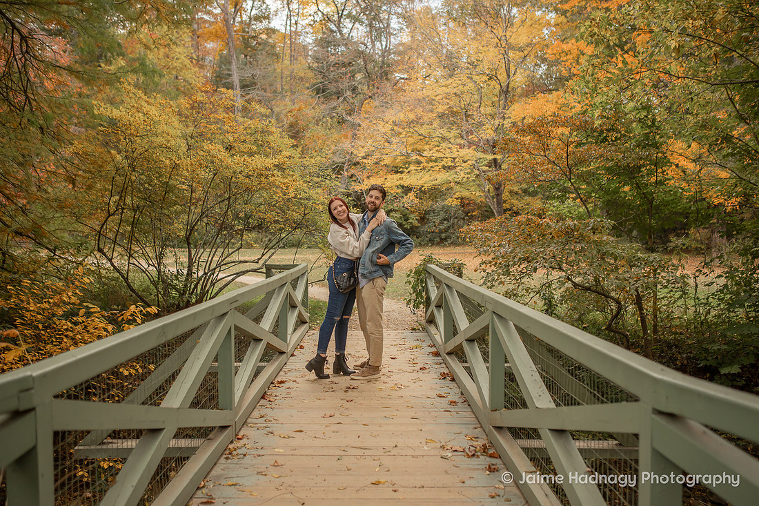 Proposal at The Botanical Gardens In Asheville