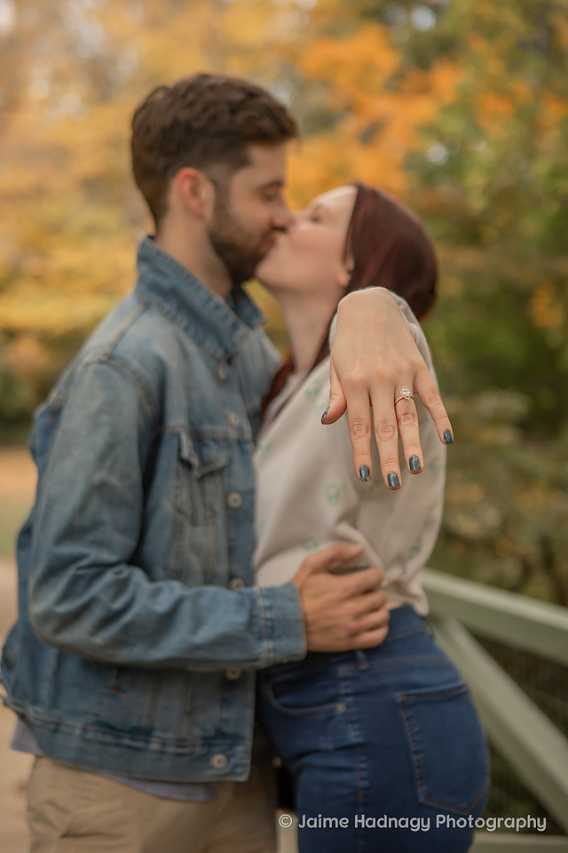 Proposal at The Botanical Gardens In Asheville