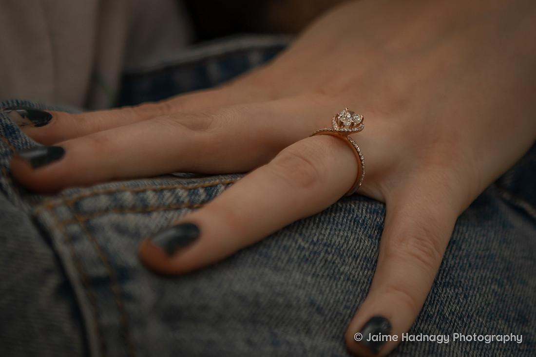 Engagement Photography at Botanical Gardens | Asheville Proposal Photographer