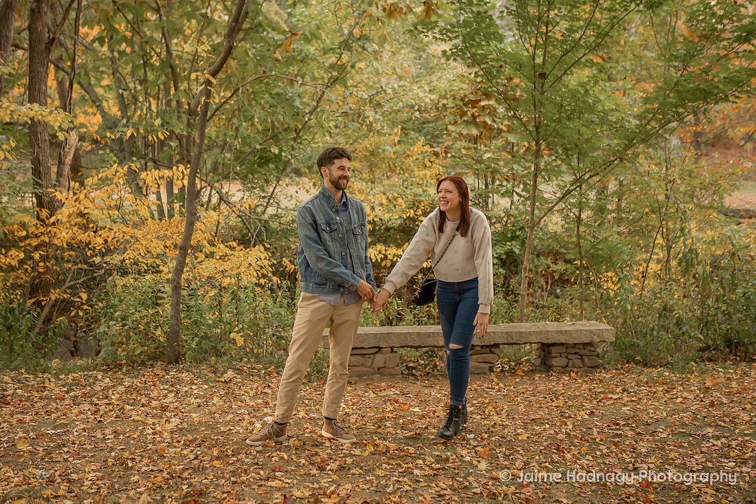 Engagement Photography at Botanical Gardens | Asheville Proposal Photographer