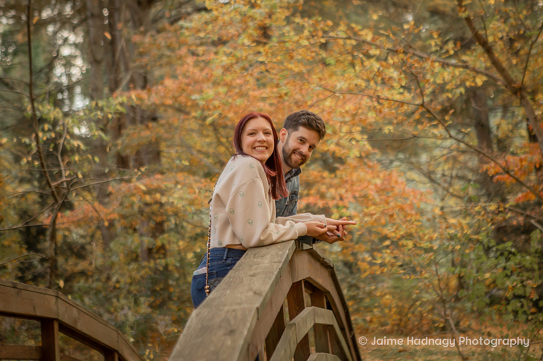 Engagement Photography at Botanical Gardens | Asheville Proposal Photographer