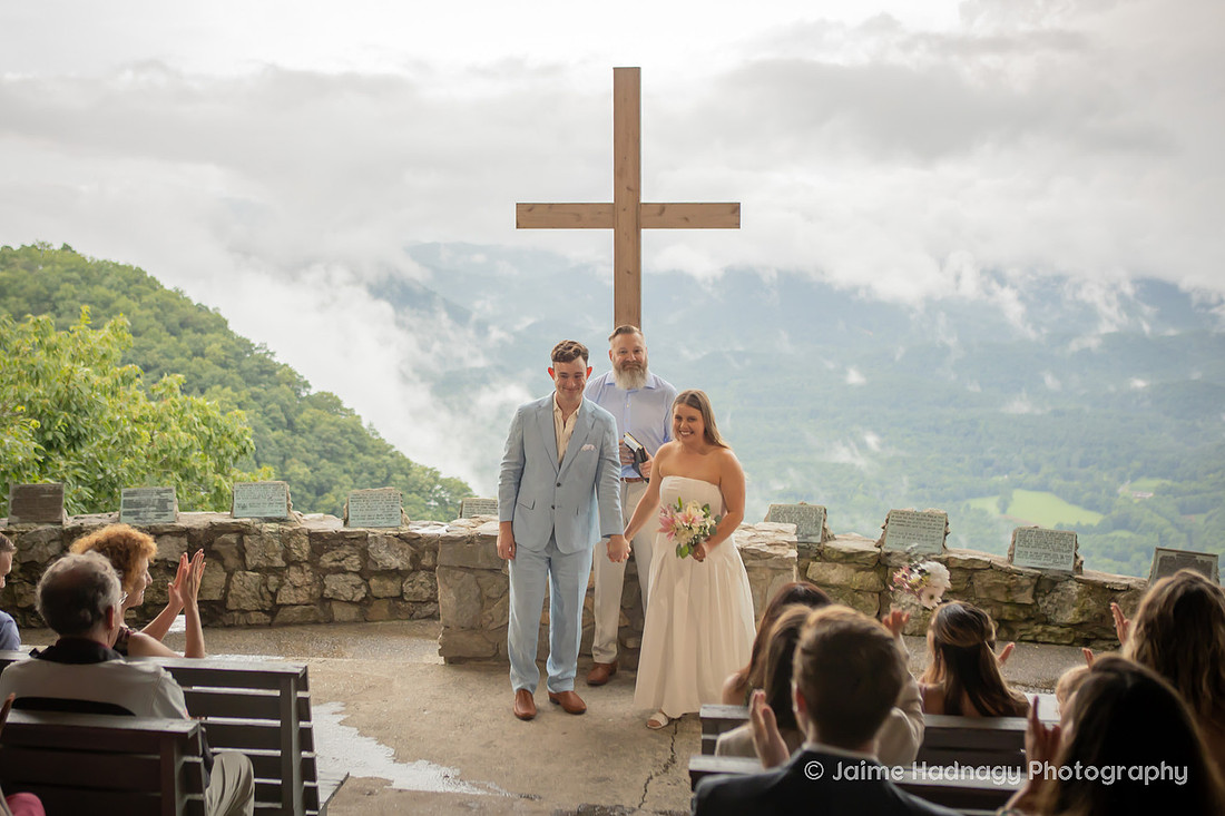 Asheville Destination Elopement Photographer at Pretty Place in Cleveland SC