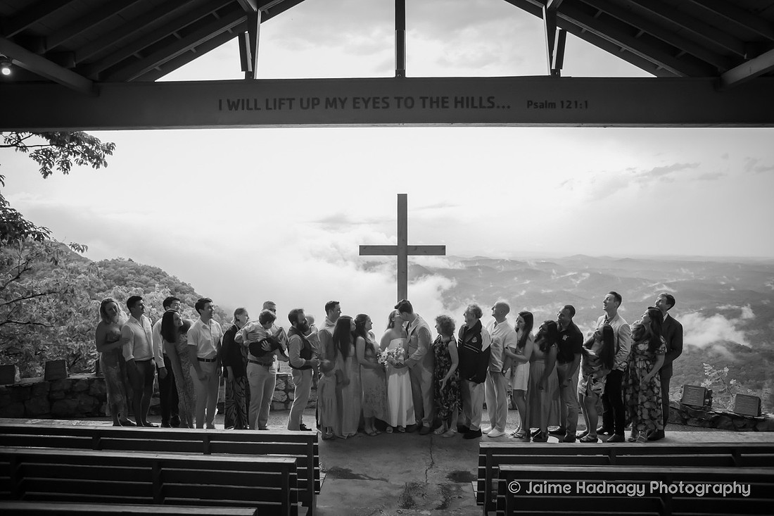 Asheville Destination Elopement Photographer at Pretty Place in Cleveland SC