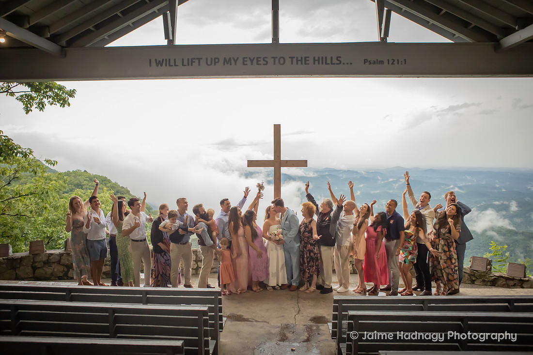 Asheville Destination Elopement Photographer at Pretty Place in Cleveland SC