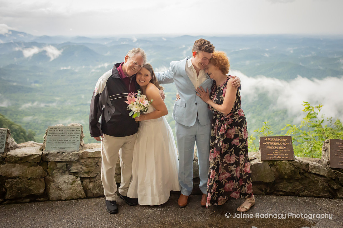 Asheville Destination Elopement Photographer at Pretty Place in Cleveland SC