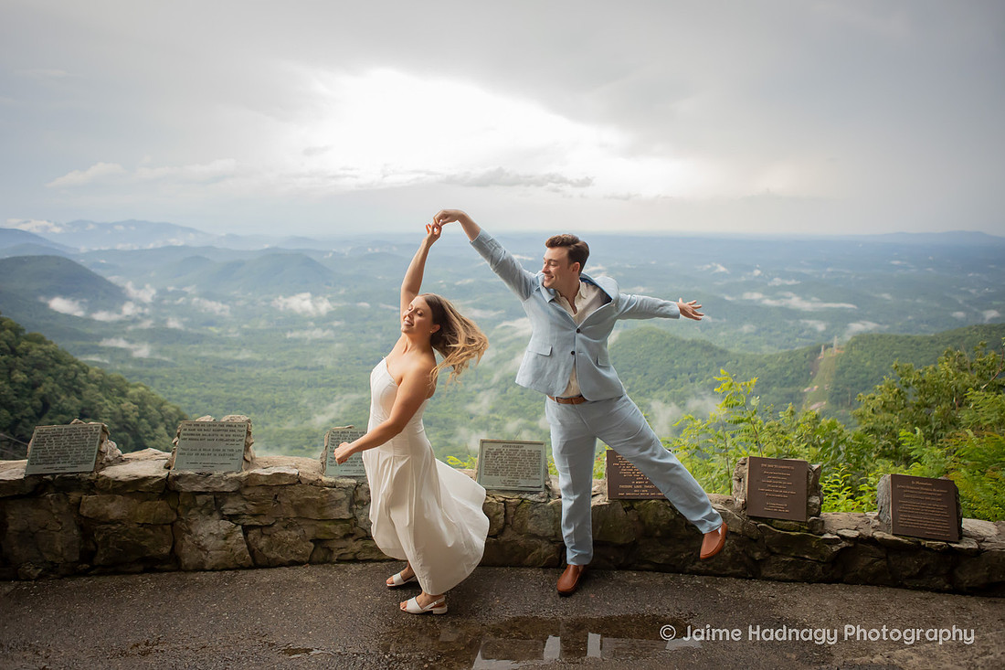 Asheville Destination Elopement Photographer at Pretty Place in Cleveland SC