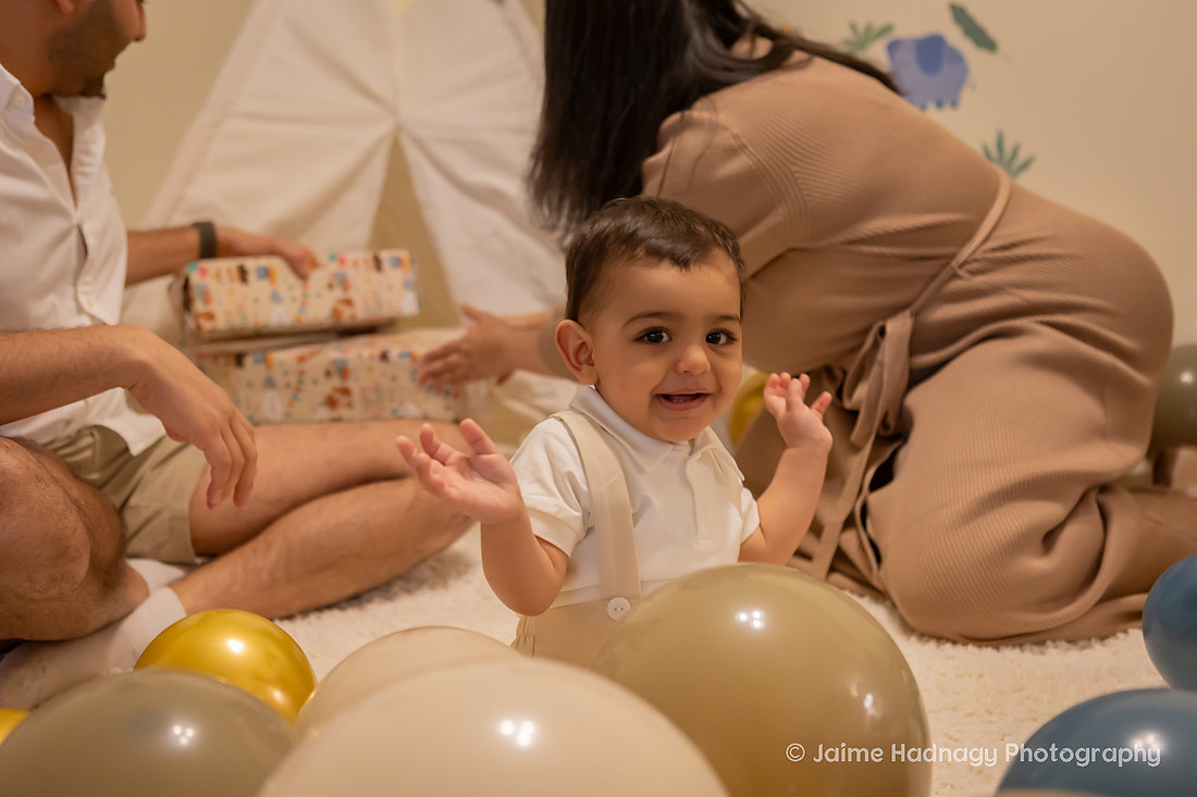 One Year Old Cake Smash Photoshoot | Asheville Baby Photographer