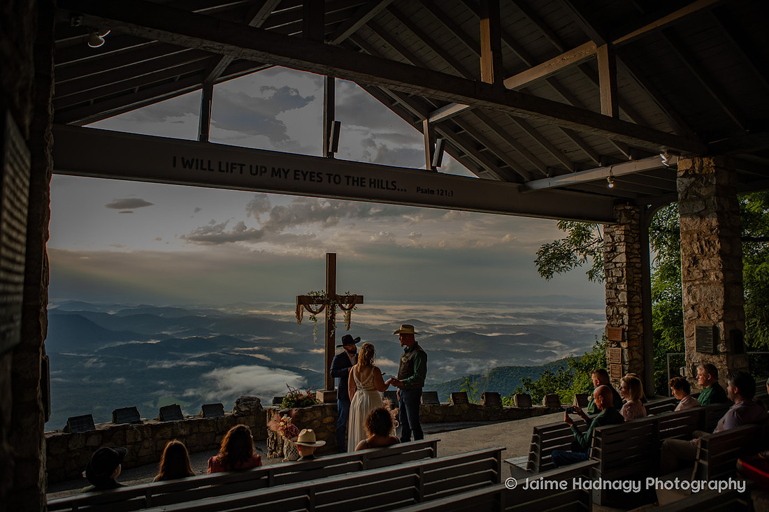 Sunrise Elopement at Pretty Place Mountain Wedding Photographer
