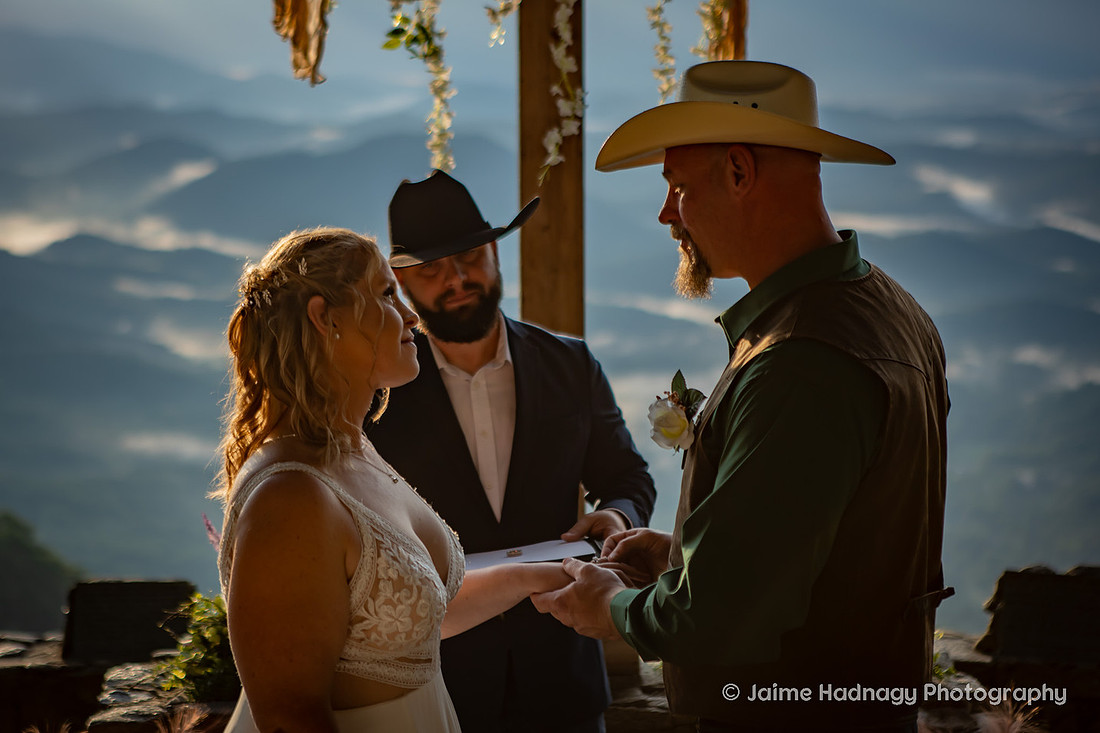 Morning Mountain Wedding | Asheville Elopement Photographer