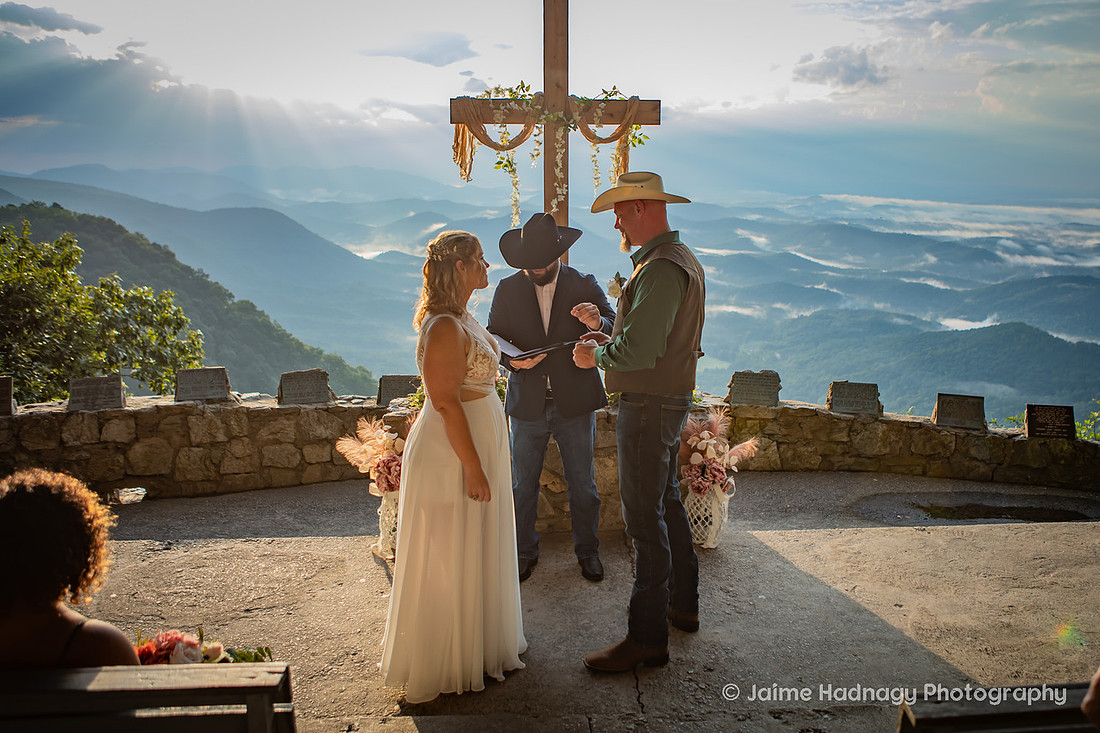 Morning Mountain Wedding | Asheville Elopement Photographer