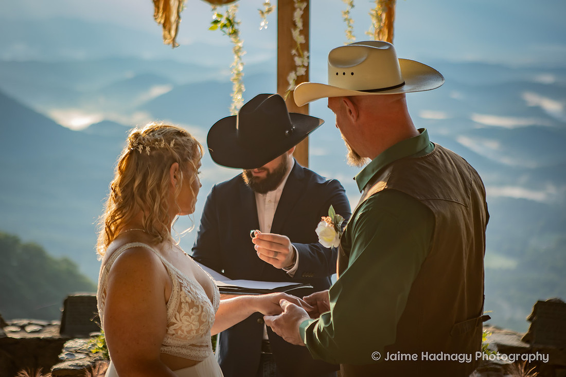 Morning Mountain Wedding | Asheville Elopement Photographer