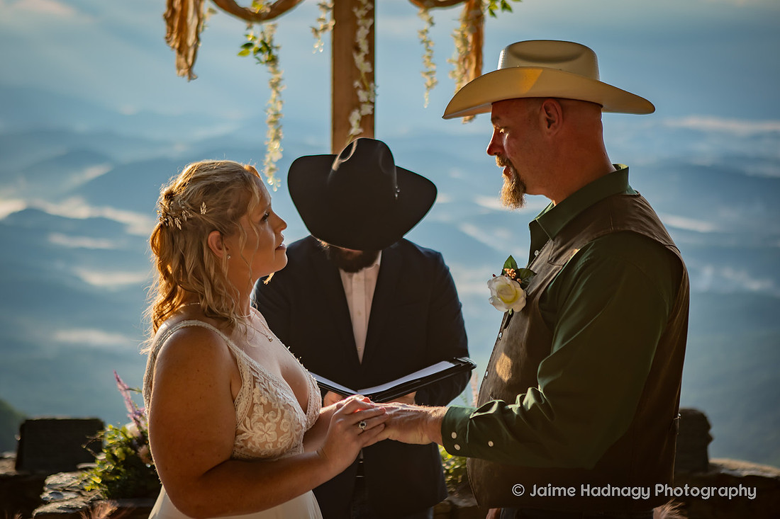 Morning Mountain Wedding | Asheville Elopement Photographer