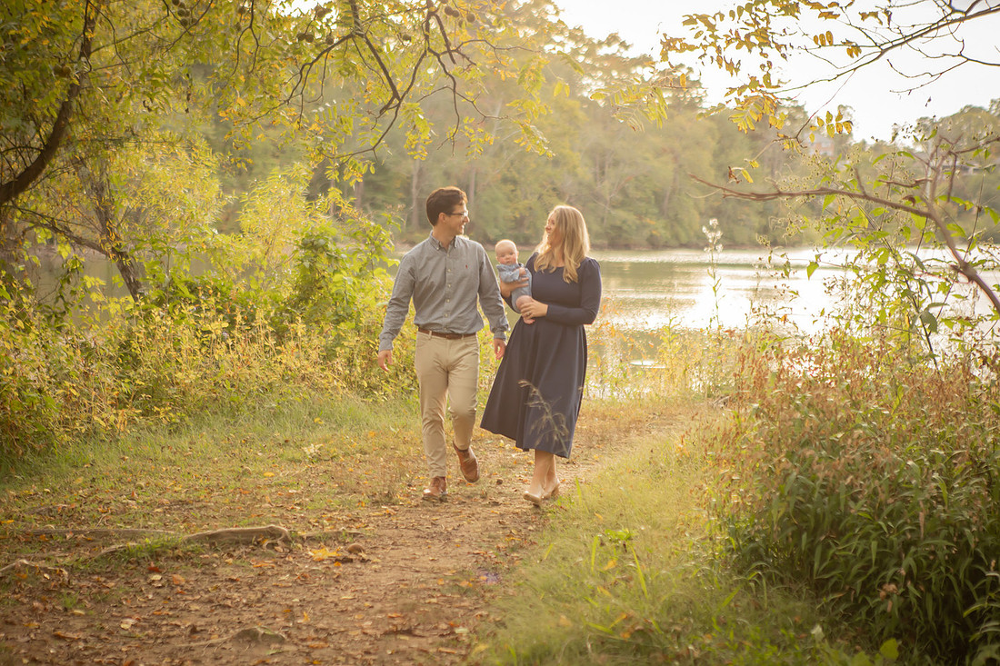Adorable Lifestyle Family Photos with Baby in Asheville
