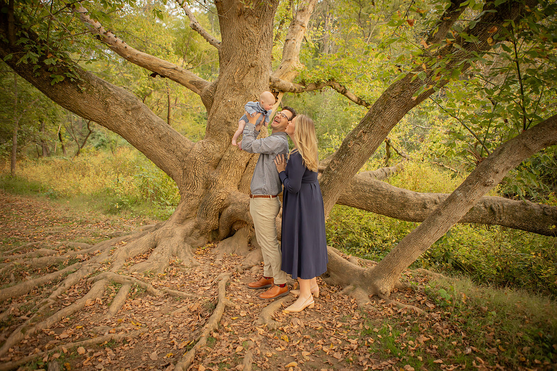 Adorable Lifestyle Family Photos with Baby in Asheville