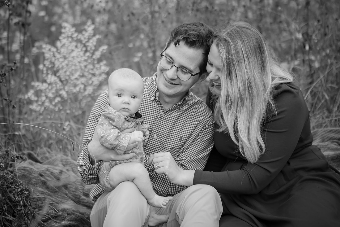 Adorable Lifestyle Family Photos with Baby in Asheville
