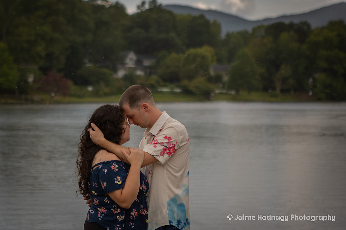 Black Mountain Proposal Photographer at Lake Tomahawk