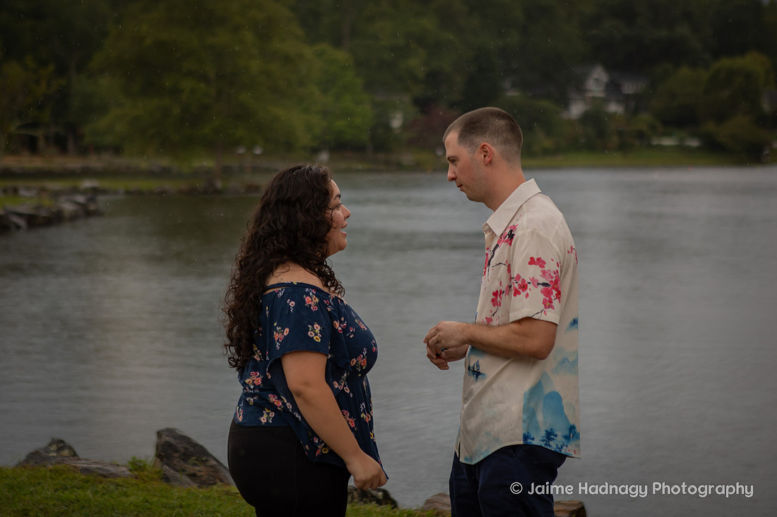 Black Mountain Proposal Photographer at Lake Tomahawk