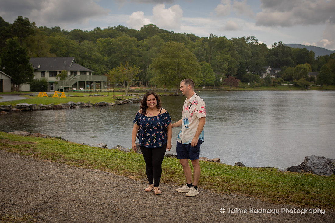 Black Mountain Proposal Photographer at Lake Tomahawk