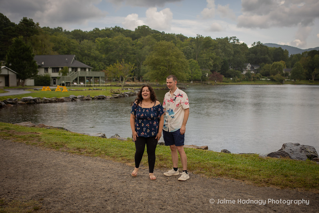 Black Mountain Proposal Photographer at Lake Tomahawk