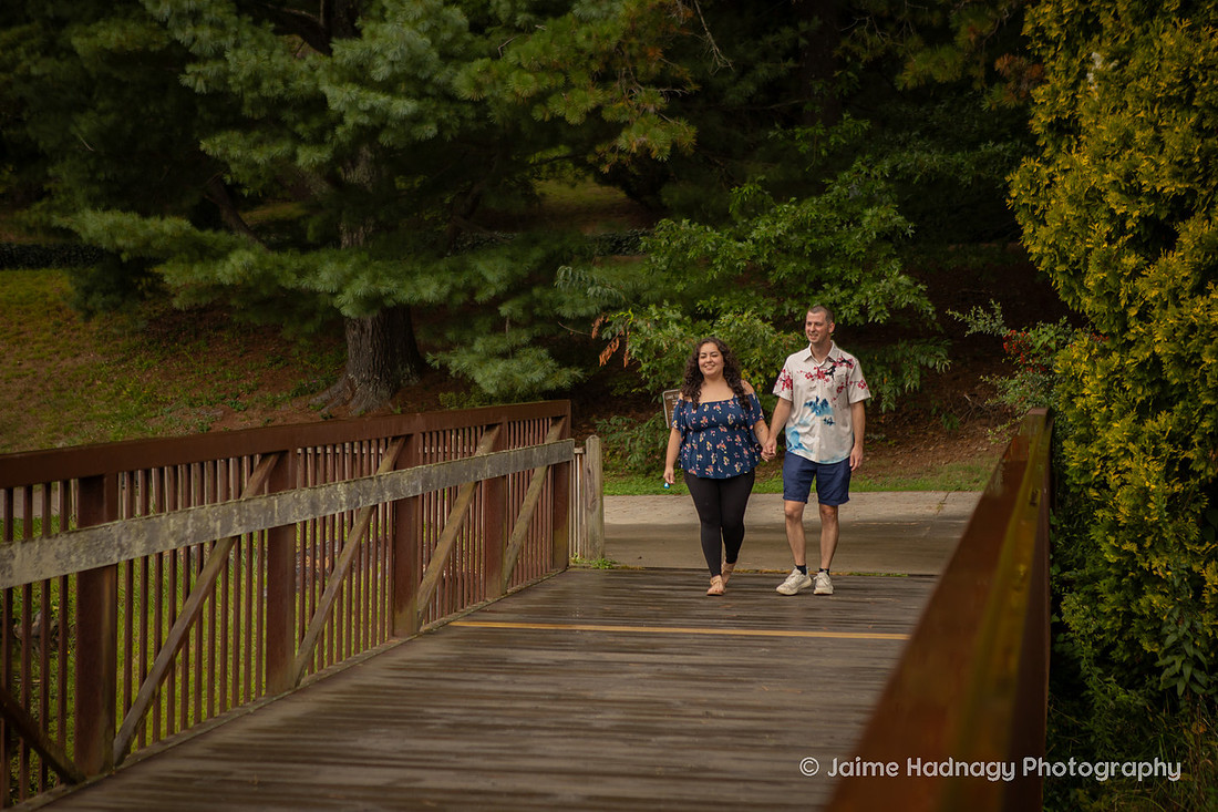 Proposal near Asheville in Black Mountain NC | Engagement Photographer