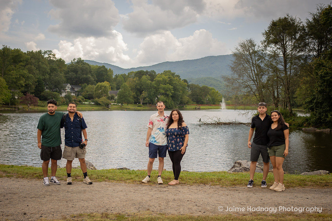 Proposal near Asheville in Black Mountain NC | Engagement Photographer