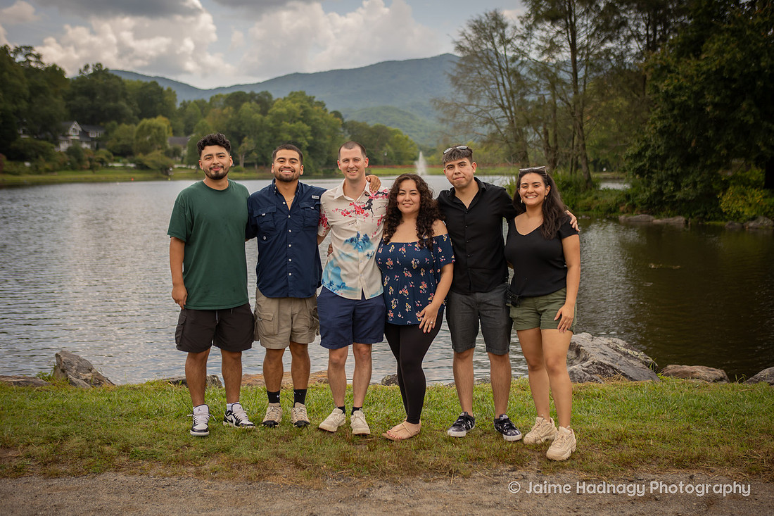 Group Photo at Lake Tomahawk