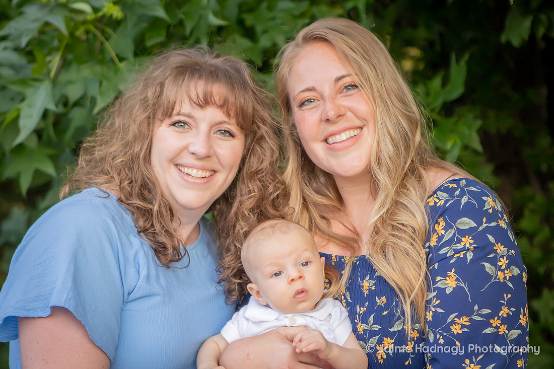 Family Photos with New Baby | Asheville Newborn Photographer