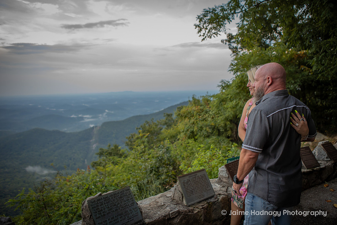 Engagement at Pretty Place Mountain Proposal