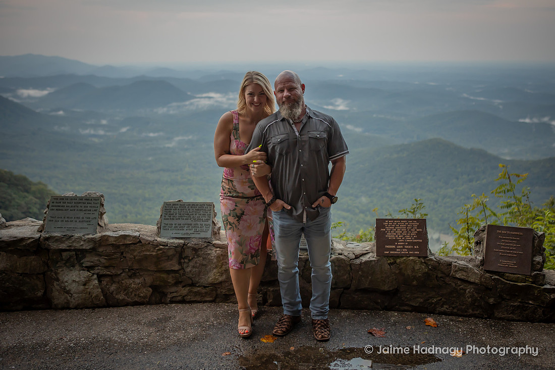 Engagement at Pretty Place Mountain Proposal