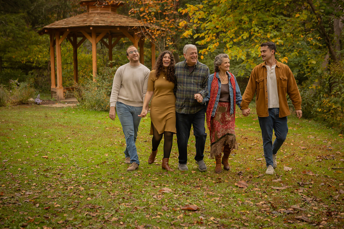 Fun Outdoor Family Photos in Asheville Photographer