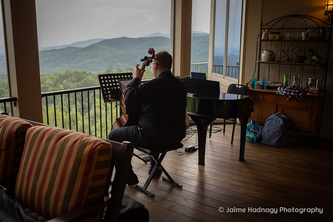 Wedding Day Photography in Black Mountain Near Asheville
