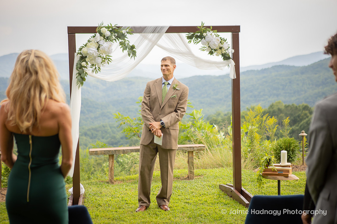 Wedding Day Photography in Black Mountain Near Asheville