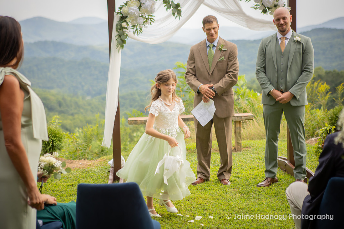Wedding Day Photography in Black Mountain Near Asheville