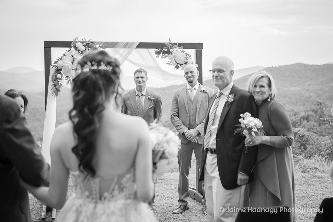 Wedding Day Photography in Black Mountain Near Asheville