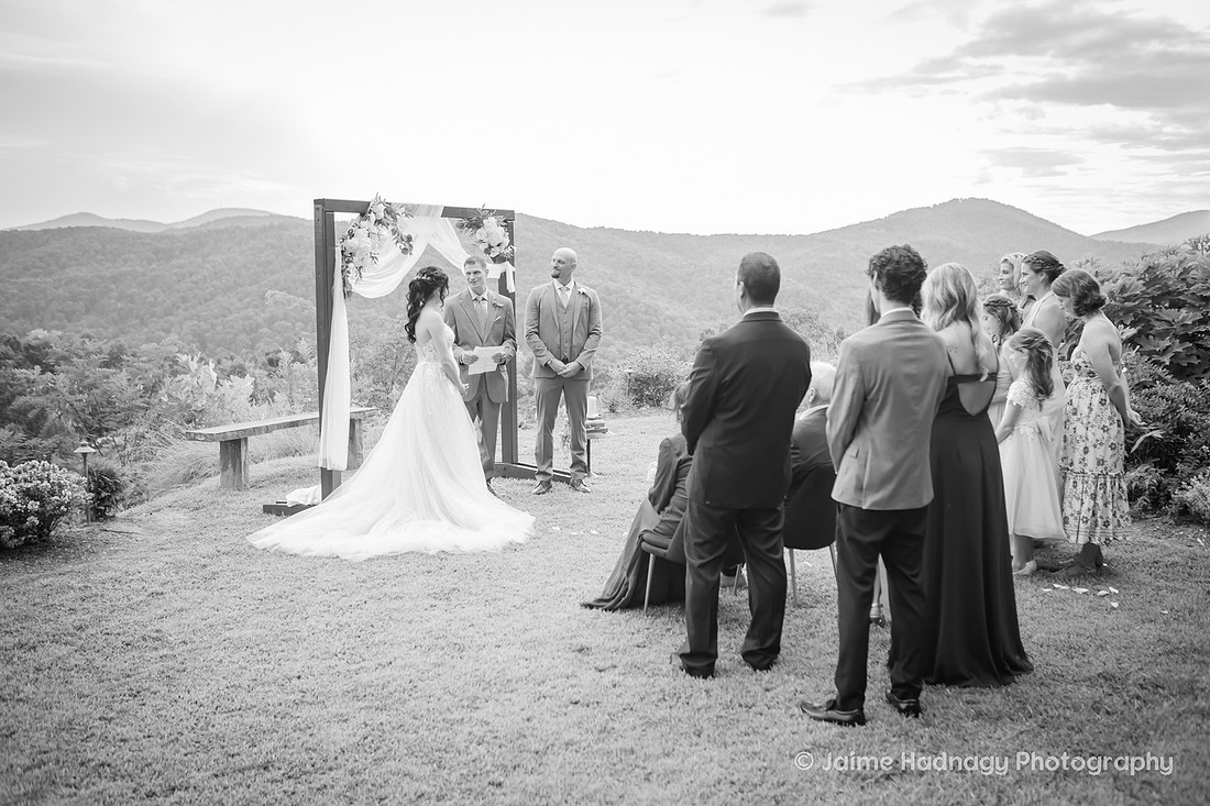 Wedding Day Photography in Black Mountain Near Asheville