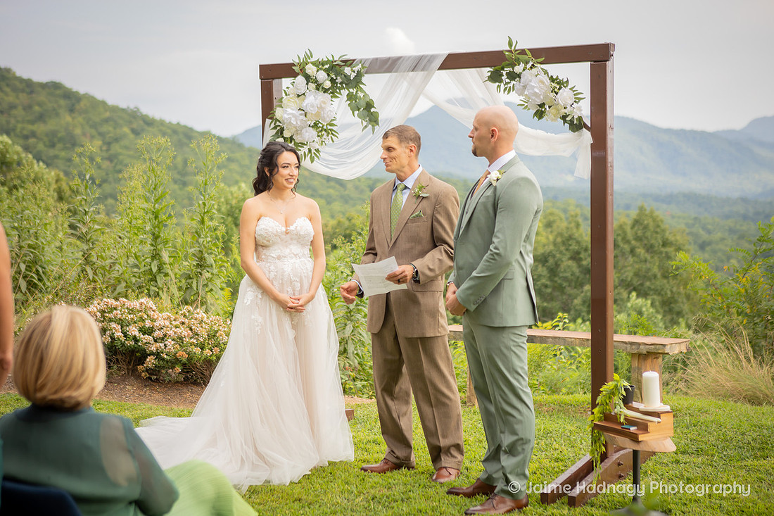 Wedding Day Photography in Black Mountain Near Asheville