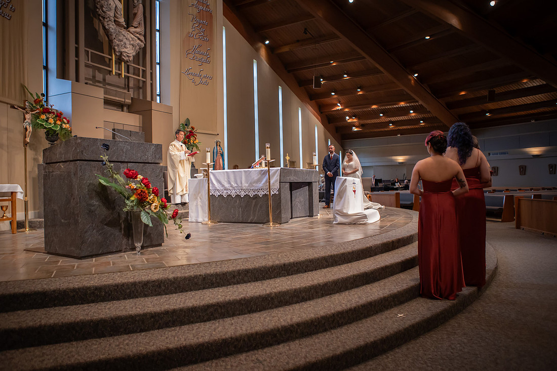 Catholic Ceremony | Greenville SC Wedding Photographer