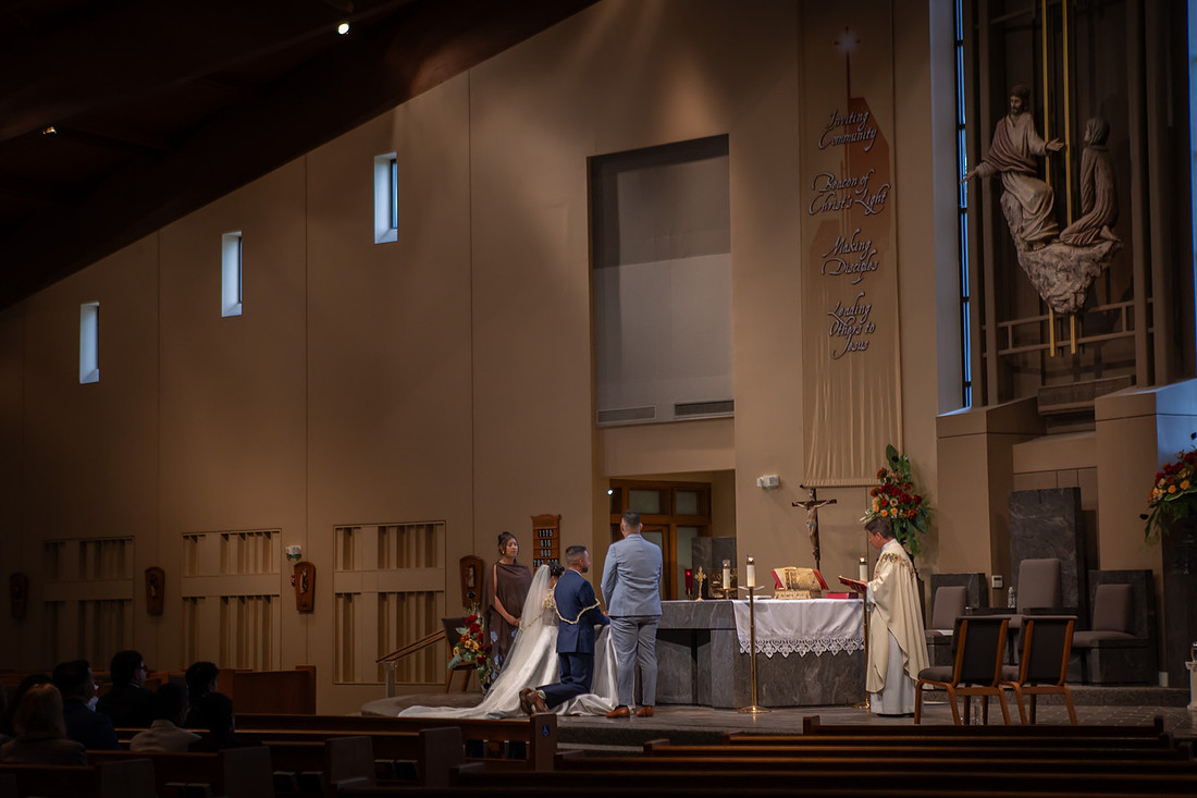 Catholic Ceremony | Greenville SC Wedding Photographer