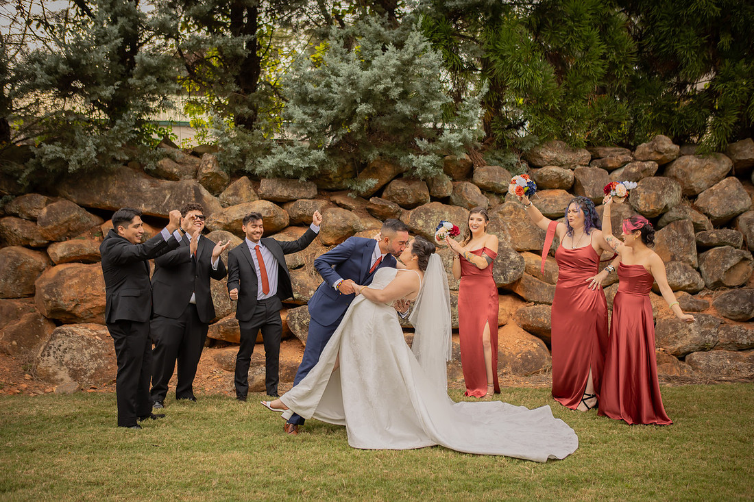 Bridal Party Group Photos Greenville SC Wedding Photographer