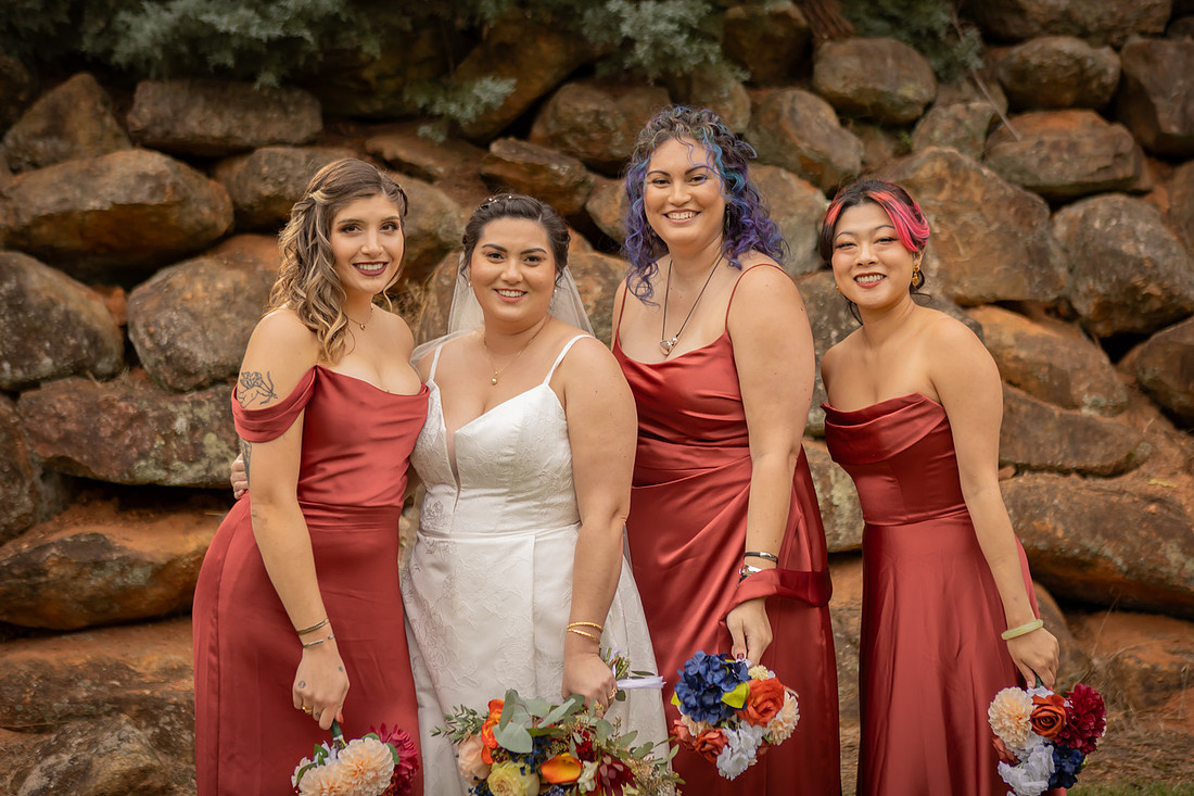 Bridal Party Group Photos Greenville SC Wedding Photographer